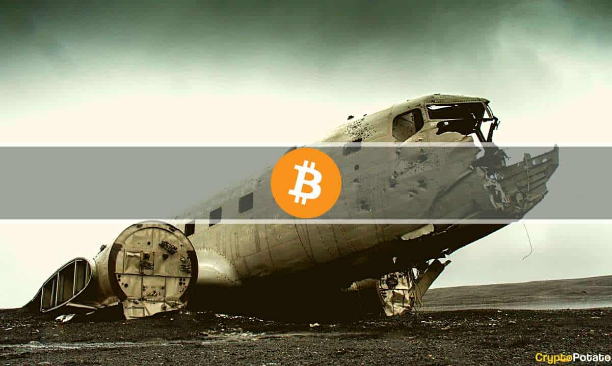 „Bitcoin“ kaina sudužo iki 104 000 USD, nes JAV ir Kinijos įtampa padidėja
