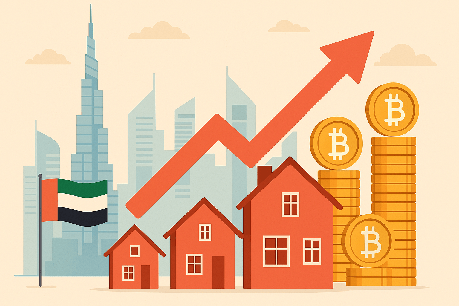 Dubajaus nekilnojamasis turtas pasiekia rekordinius pardavimus, susijusius su tokenizacijos metu