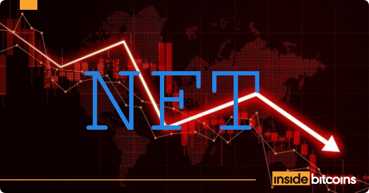 NFT pardavimo sumažėjimas +20% iki 102 mln