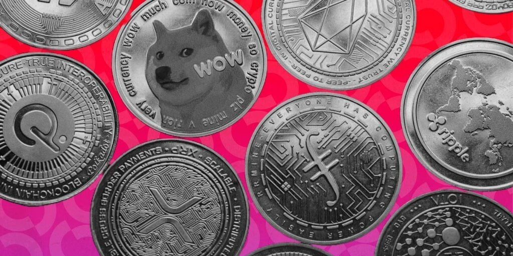 „Altcoins“, įskaitant „Ethereum“, „Dogecoin Slip“, kai rinka atvėsta