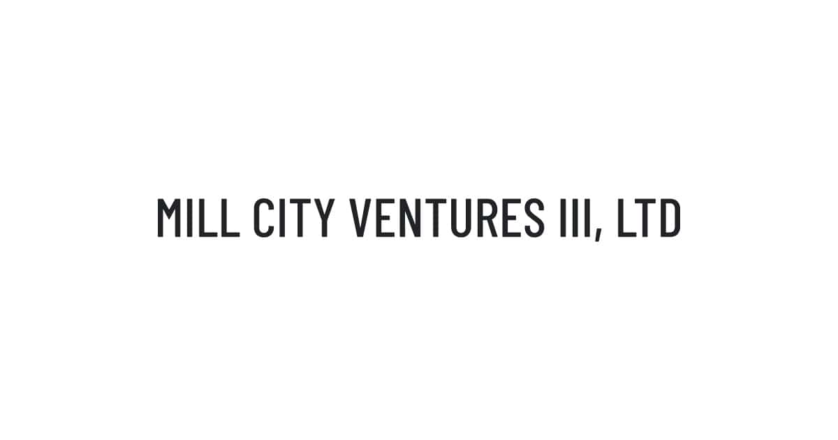„Mill City Ventures III, Ltd.“ skelbia 450 000 000 USD privačią vietą
