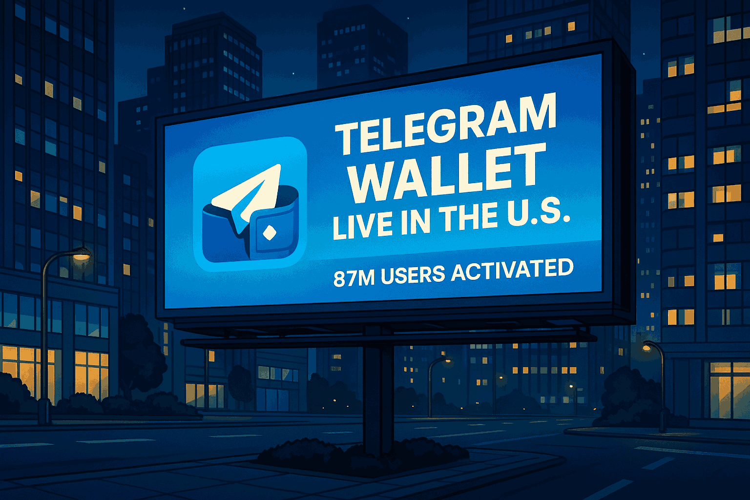 „Telegram Crypto Wallet“ paleidžiama JAV 87 milijonams vartotojų