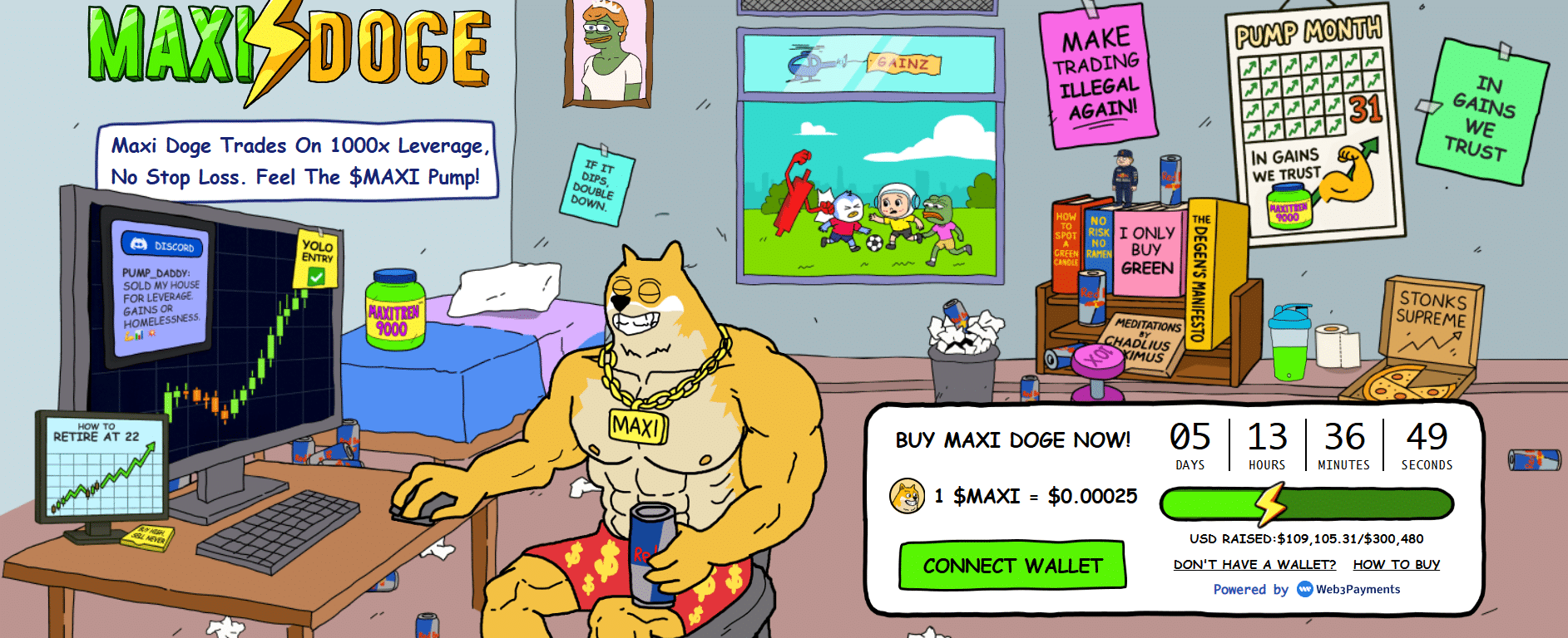 Kaip nusipirkti „Maxi Doge“ – $ Maxi Presale Review 2025