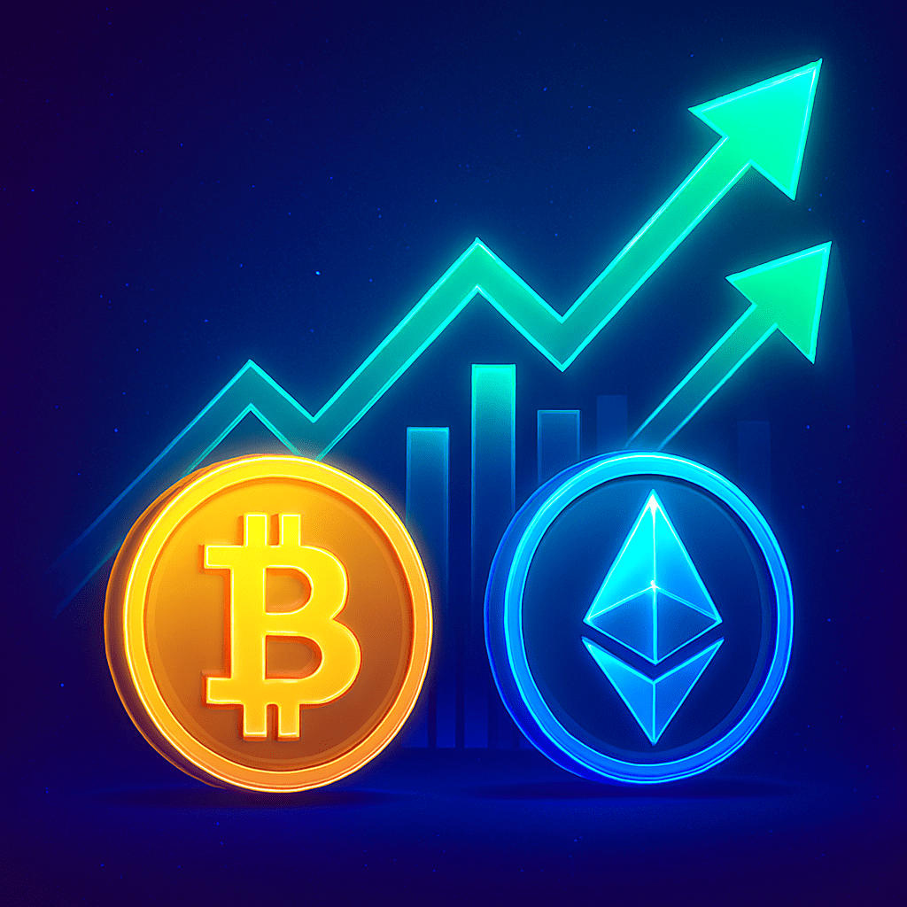 „BTC Eyes 119k“, ETH nutraukia 4 000 USD