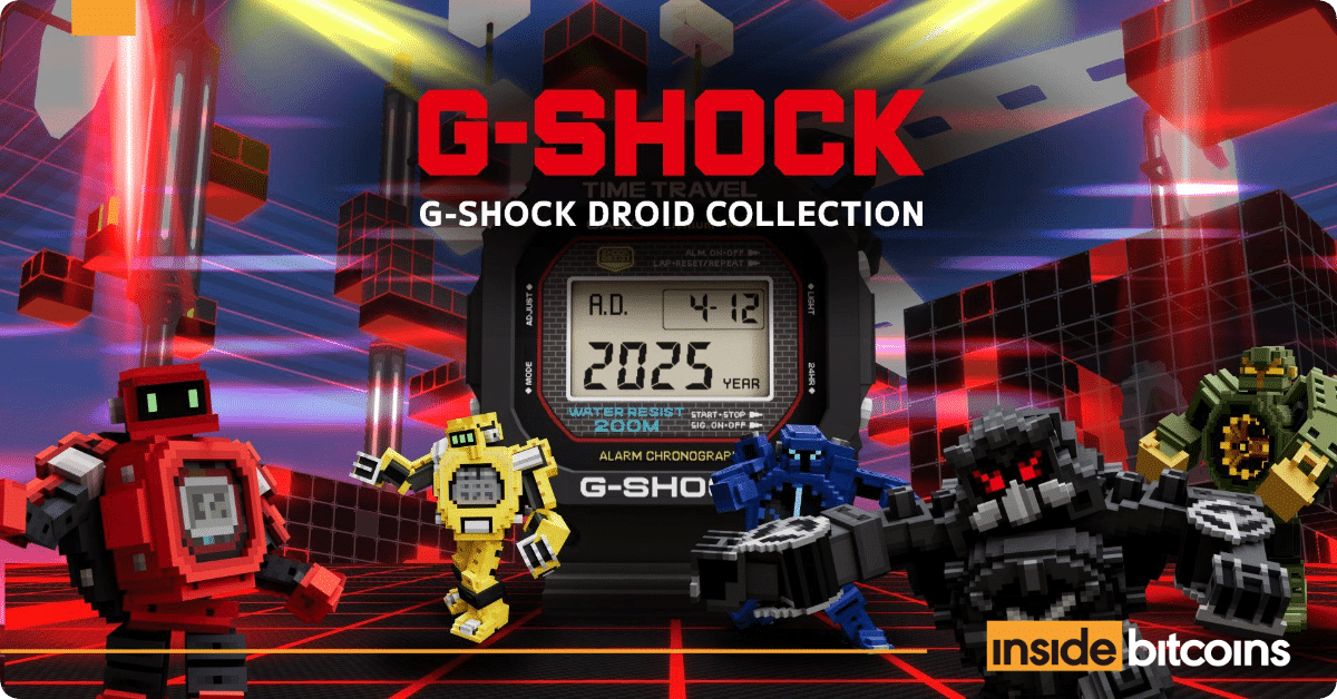 „Sandbox“ čiaupo „Casio“, kad „Metaverse“ atneštų „G-Shock NFTS“