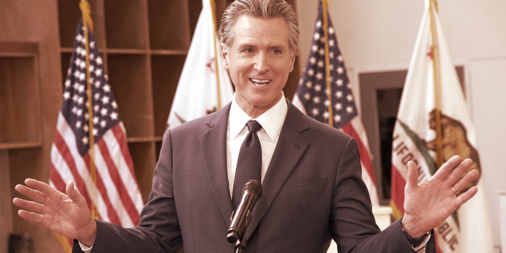 „Gavin Newsom“ nori paleisti meme monetą tik tam, kad sutrouotų Trumpą