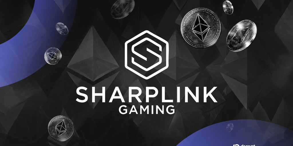 „Sharplink“ grąžina 1 milijoną akcijų, nes „Ethereum“ iždas siekia 3,8 milijardo dolerių