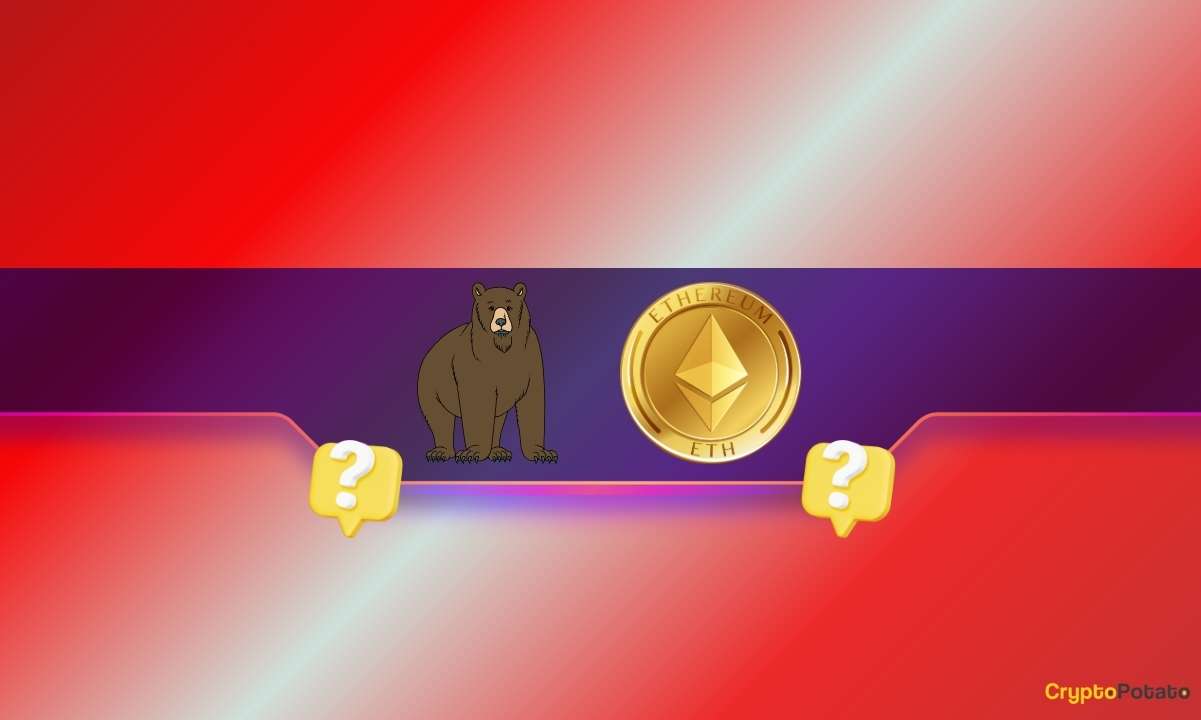 Ethereum (ETH) arti žlugimo? Pagrindinis palaikymas esant slėgiui po 10% kritimo