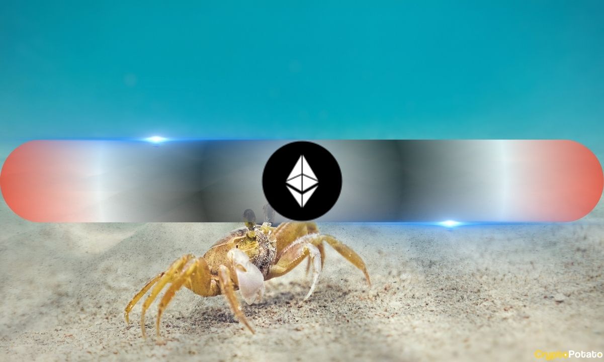 Klasikinis dugnas? ETH realizuota kaina siekia 2,8 tūkst. USD, kai banginiai kaupiasi