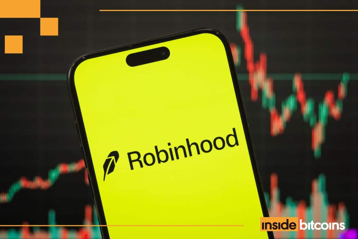 Robinhood kriptovaliutų pajamos išauga 300%, atsargūs dėl DAT