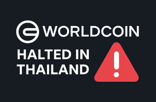 Tailandas sustabdo „Worldcoin“, įsako ištrinti duomenis kaip WLD lapelius