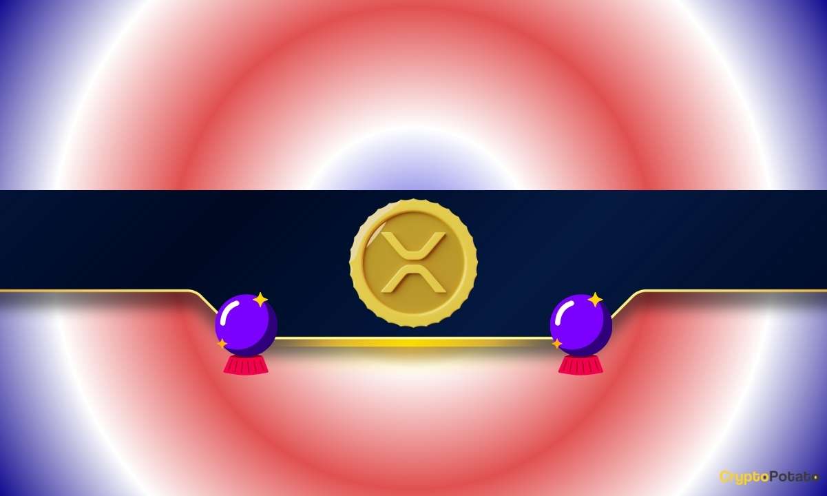 Pagrindinis indikatorius mirksi raudonai su XRP beveik pagrindiniu palaikymu