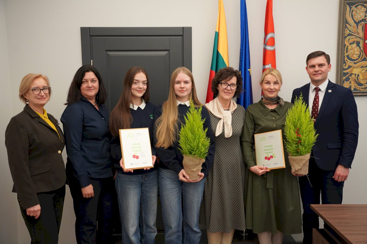 Tvari mokykla 2030: dvi Tauragės švietimo įstaigos įvertintos nacionaliniu lygiu