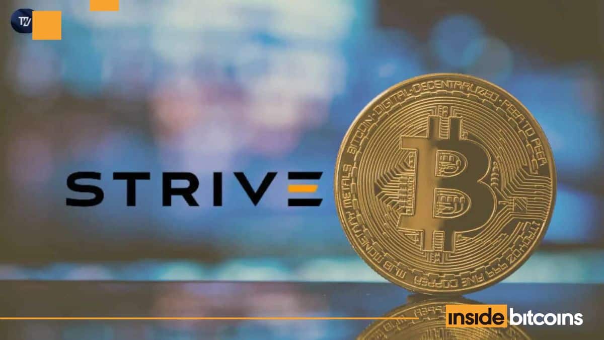 „Strive“ ragina MSCI atsisakyti plano pašalinti BTC iždo įmones