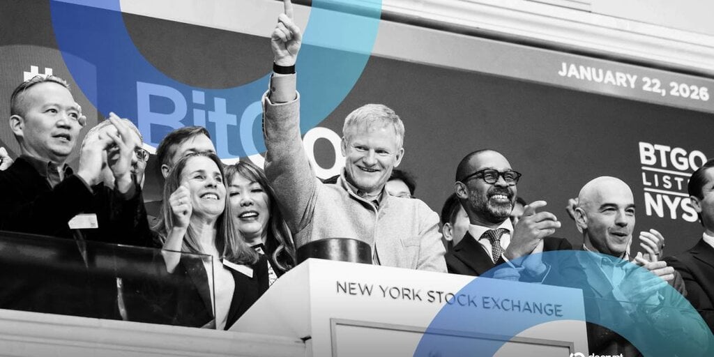 Antrąją prekybos dieną „BitGo“ akcijos smuko žemiau IPO kainos