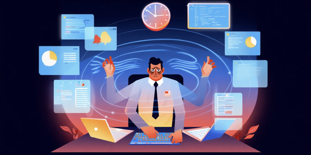 AI pažadėjo sutaupyti laiko – vietoj to jis sukūrė naują perdegimo rūšį