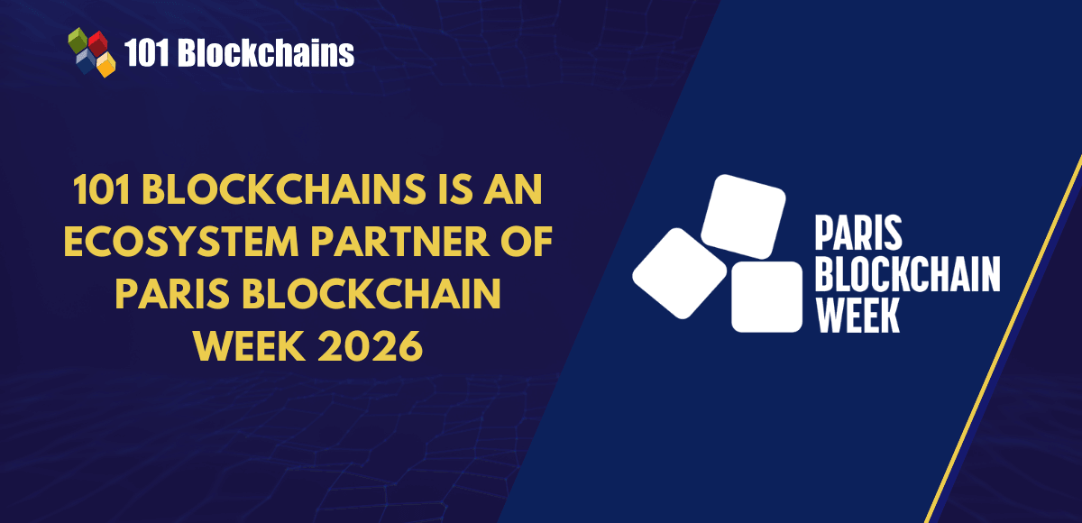 101 Blockchains vėl prisijungia prie Paryžiaus Blockchain Week 2026 kaip oficialus partneris