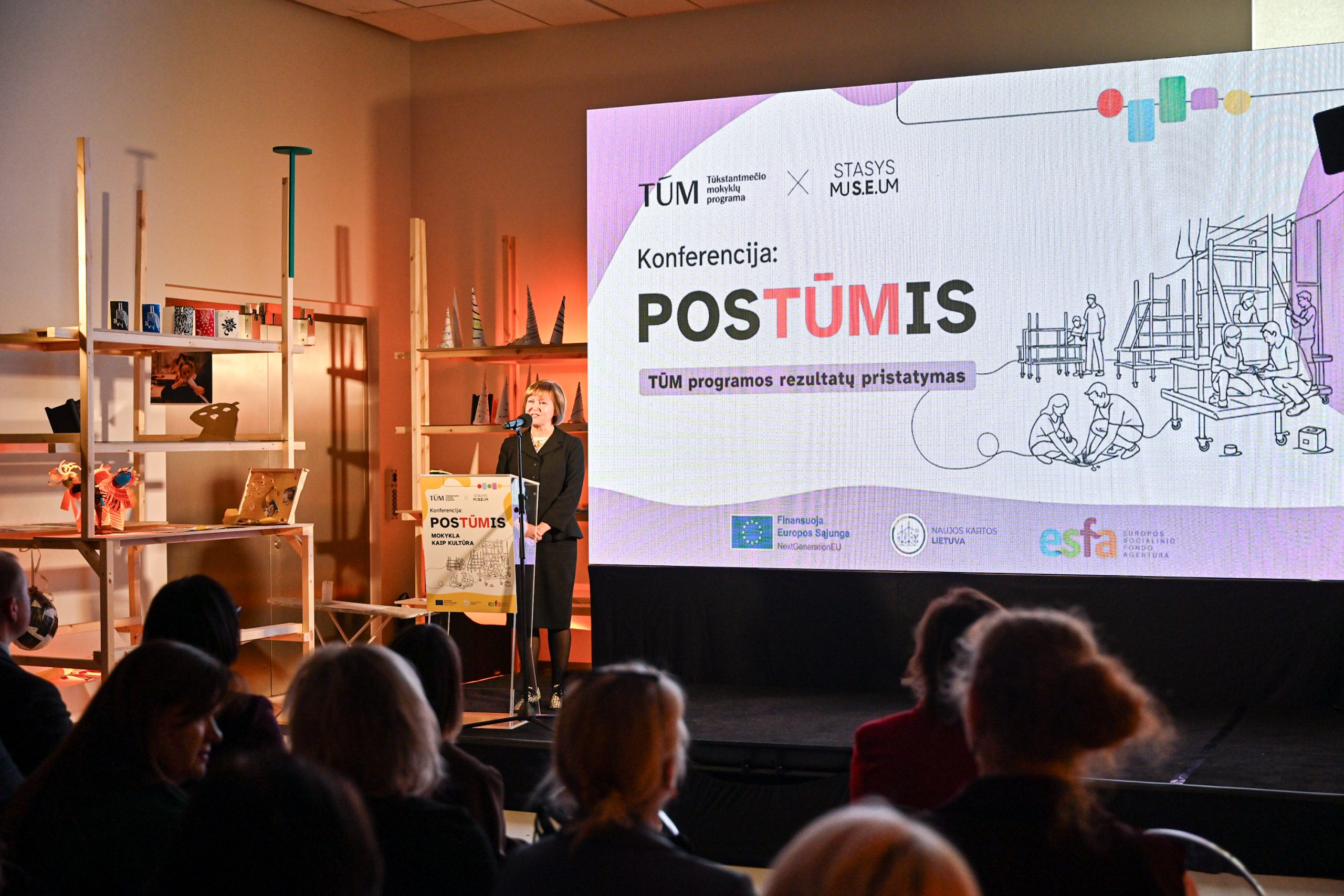 Panevėžyje pristatyti „Tūkstantmečio mokyklų“ programos rezultatai ir aptarta švietimo pažanga